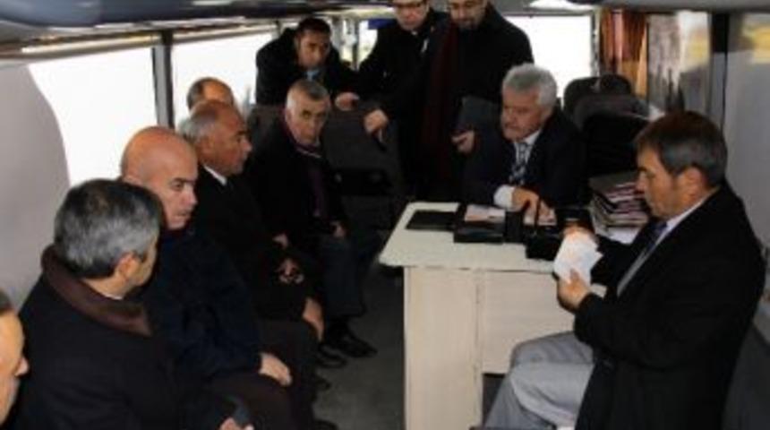 Başkan Tanık, Gezici Ofis İle Vatandaşların Ve Muhtarların Sorun Ve Taleplerini Dinledi