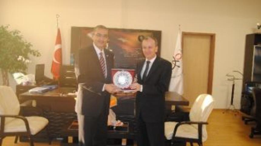 Kilis 7 Aralık &Uuml;niversitesi Rekt&ouml;r&uuml;&rsquo;nden &Ouml;k&uuml;'ye Ziyaret