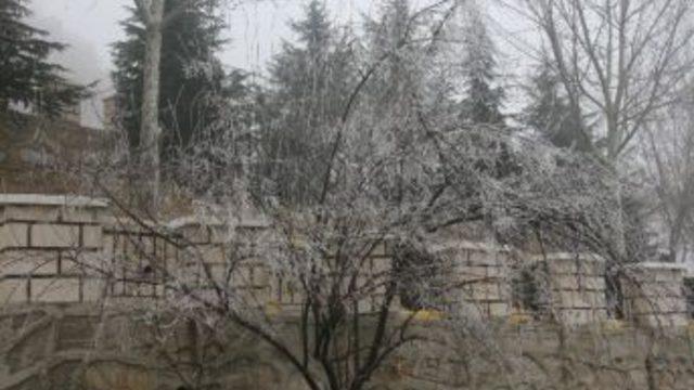 Afyonkarahisar’da Soğuk Ve Sisli Hava Hayatı Olumsuz Etkiliyor