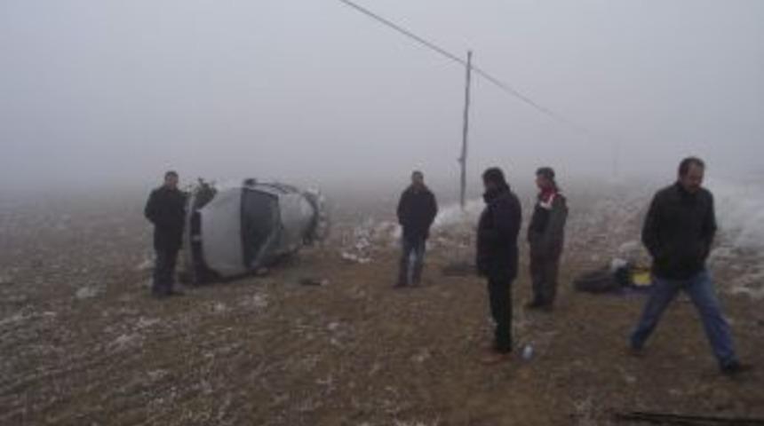 Kulu&rsquo;da Trafik Kazası: 3 Yaralı