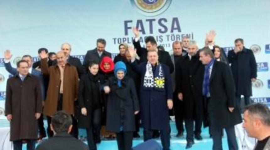 Fatsa Başbakan Erdoğan’ı 11 Binle Karşıladı