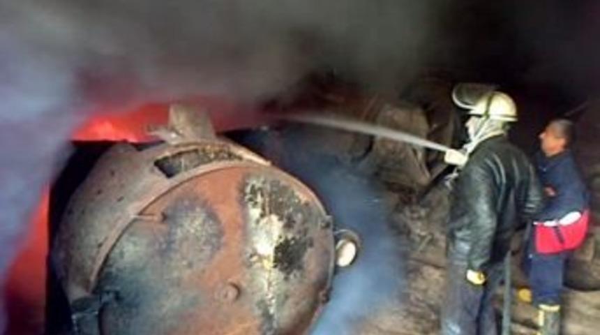 Kaynak Makinesinin Kıvılcımı Fabrikayı Yok Ediyordu