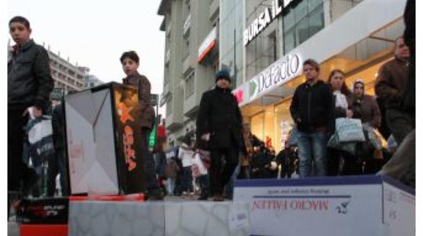 HDP&rsquo;liler AK Parti Bursa İl Başkanlığına Ayakkabı Kutusu Bıraktı