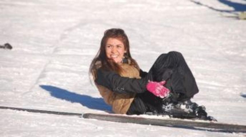 (&ouml;zel Haber) D&uuml;şe Kalka Kayak Keyfi