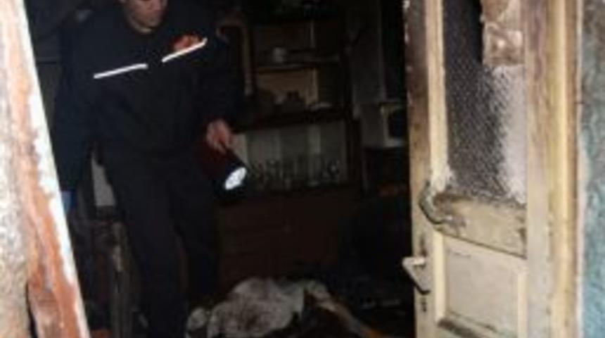 Gaziantep&rsquo;te Evde &Ccedil;ıkan Yangında Yaşlı Şahıs Can Verdi