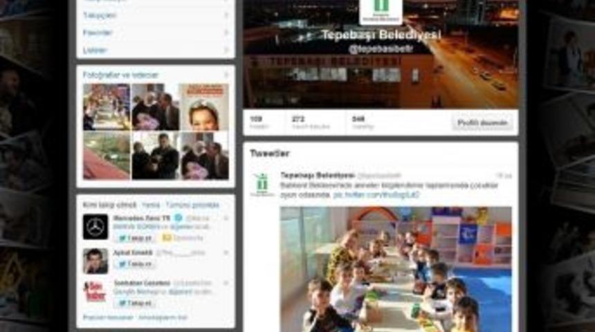 Tepebaşı&rsquo;na Ulaşmanın En Kolay Yolu &ldquo;sosyal Medya&rdquo;