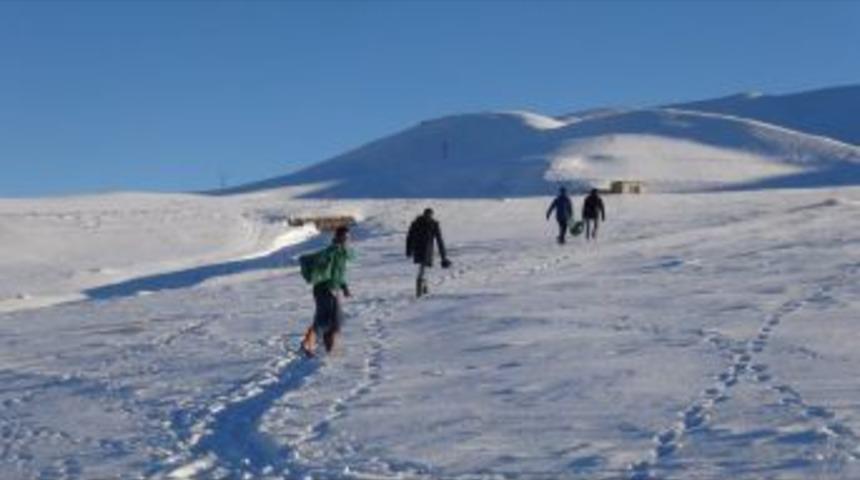 Eleşkirt'te Yaban Hayvanları I&ccedil;in Yemleme &Ccedil;alışması