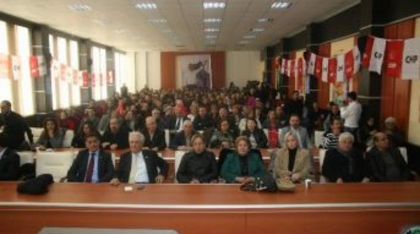 Afyonkarahisar'da Chp'li Belediye Başkan Adaylarının Tanıtım Toplantısı