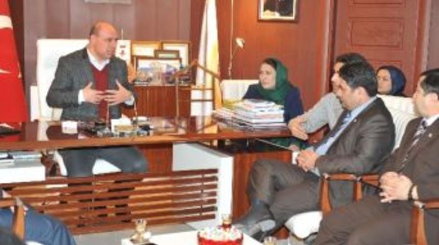 Afgan Heyetinden Başkan Ayanoğlu'na Ziyaret