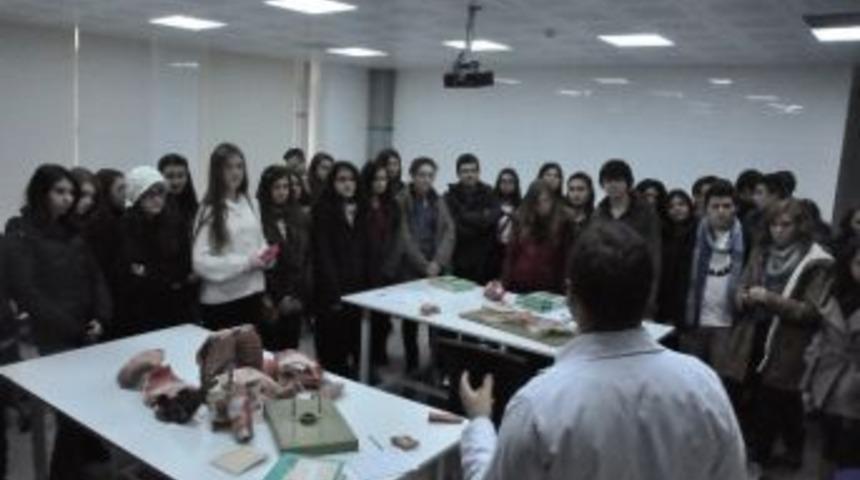 &Ccedil;orlu İmkb Anadolu &Ouml;ğretmen Lisesi, Tekirdağ Nk&uuml;'y&uuml; Ziyaret Etti