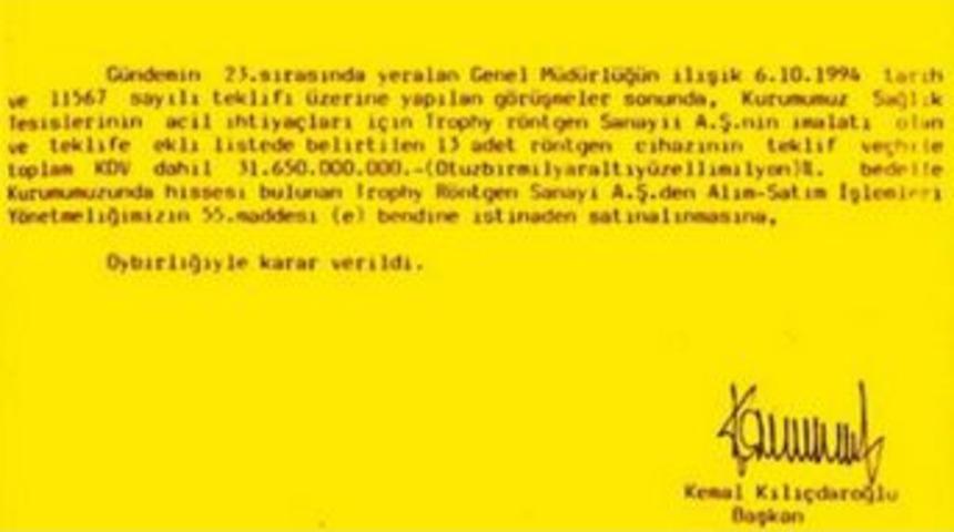 G&ouml;k&ccedil;ek'ten Kılı&ccedil;daroğu I&ccedil;in Twit A&ccedil;ıklaması