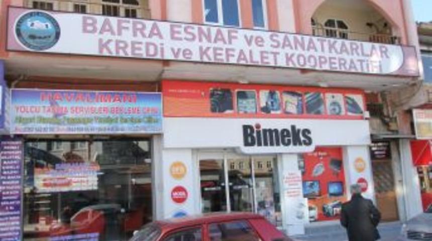 Bafra Esnaf Kefalet Kooperatifi Soyuldu