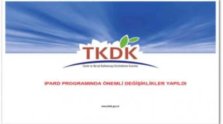 Ipard Programı Değişiklikleri