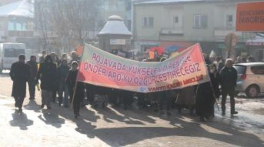 Bdp'den Protesto Y&uuml;r&uuml;y&uuml;ş&uuml;