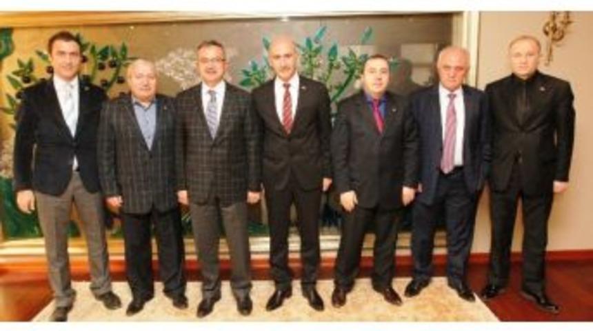 T&uuml;ksiad&rsquo;dan Başkan K&ouml;şker&rsquo;e Ziyaret