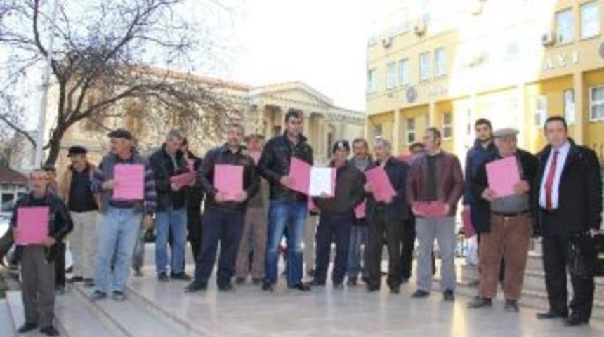 Taş Ocağı Eylemine Katılan 80 Kişiye Trafik Cezası Kesildi