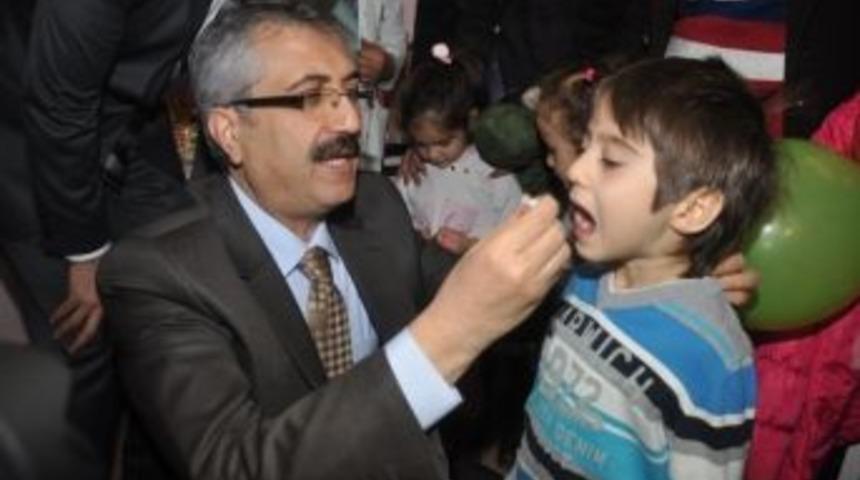 Osmaniye&rsquo;de İkinci Etap &Ccedil;ocuk Felci Aşı Uygulaması