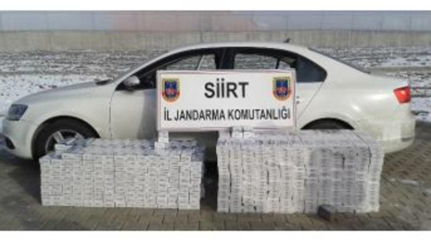 Baykan'da 11 Bin 980 Paket Ka&ccedil;ak Sigara Ele Ge&ccedil;irildi