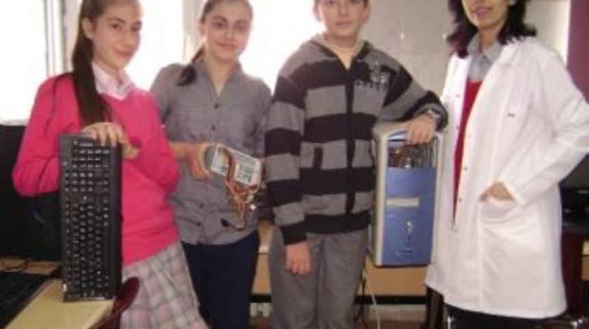 Fatih Orta Okulu’ndan 'atık Elektronik Toplama' Kampanyası