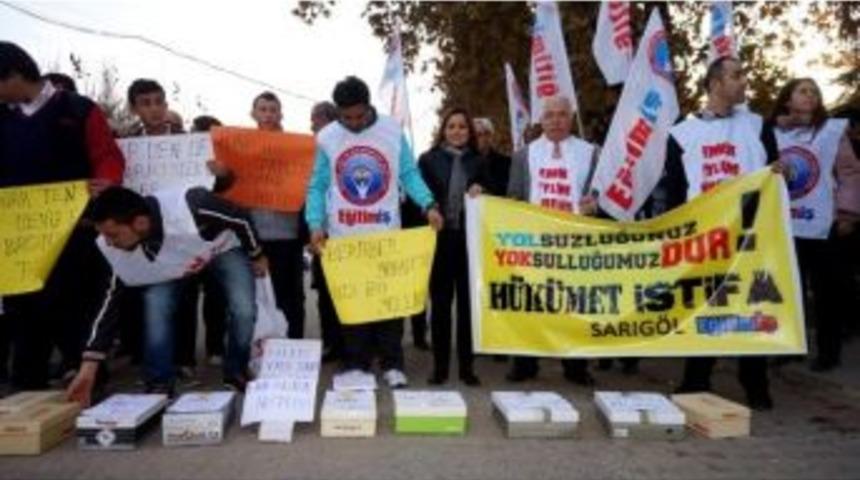 Sarıg&ouml;l&rsquo;de Basın A&ccedil;ıklaması