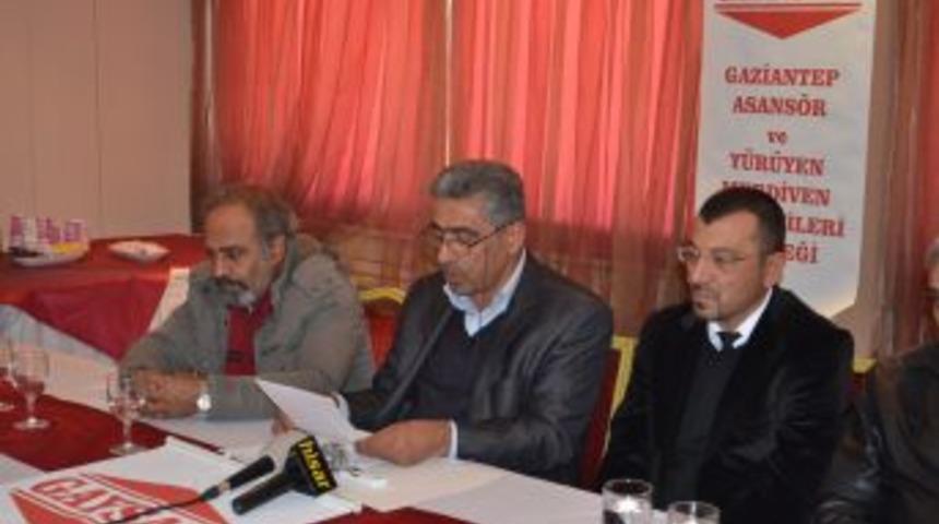 GAYSAD: Gaziantep'teki T&uuml;m Asans&ouml;rlerin Kontrollerinin Yapılmasını Istiyoruz