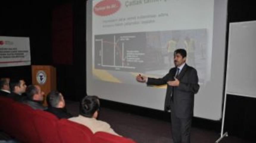 İSFALT&rsquo;tan Yozgat Belediyesi'ne Asfalt Semineri