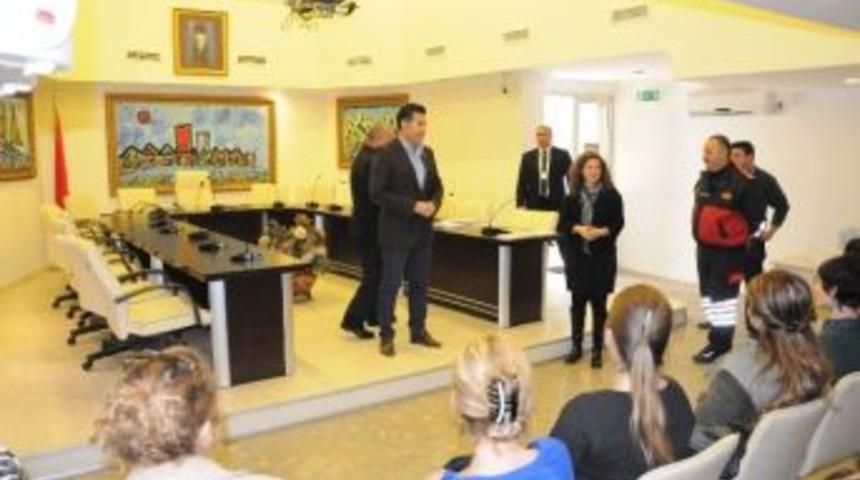 Bodrum'da Temel Yangın Eğitimi&rsquo;ne Katılanlara Sertifikaları Verildi