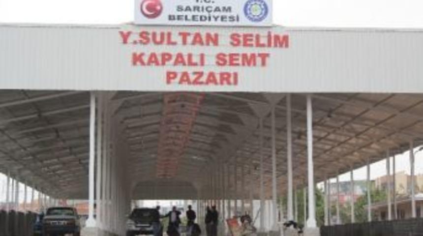 Sarı&ccedil;am&rsquo;da Kapalı Semt Pazarı Pazarcılara Kiralanıyor