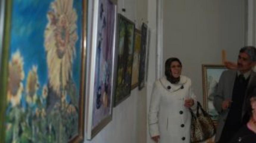 "yeni Yıla Merhaba" Resim Sergisi