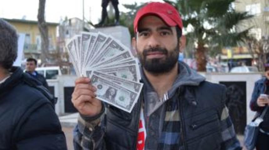 Silifke'de Ayakkabı Kulu Eylem