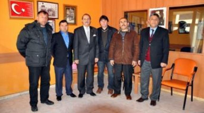 Sesob Başkanı K&ouml;ksal, Gemerek Esnaf Ve Sanatkarlar Odasını Ziyaret Etti