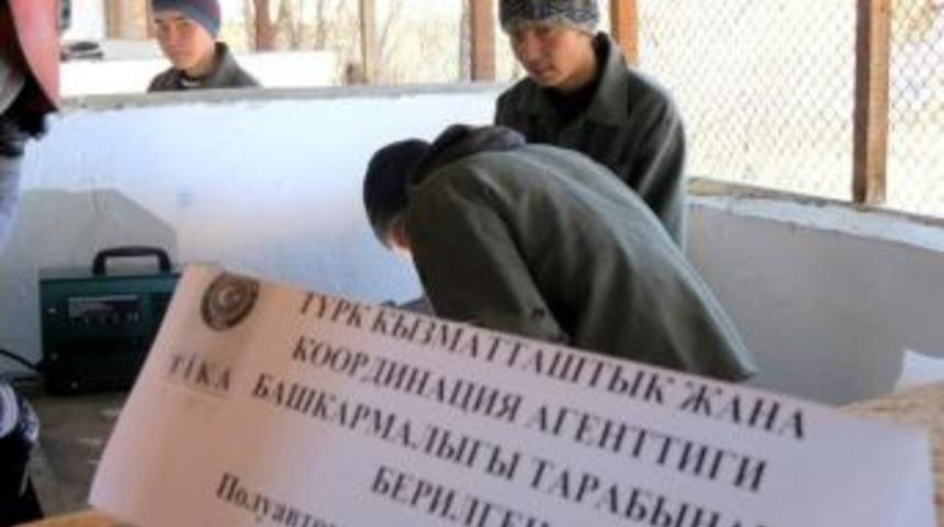 Kırgızistan&rsquo;da Meslek Y&uuml;ksek Lisesine Teknik Destek