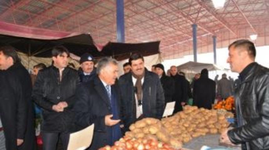 Kapalı Semt Pazar Yerlerinde G&uuml;venlik Kamerası Ve İnternetten İzlene Bilme İmkanı