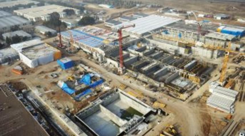 İvedik I&ccedil;me Suyu Arıtma Tesisi B&uuml;y&uuml;yor