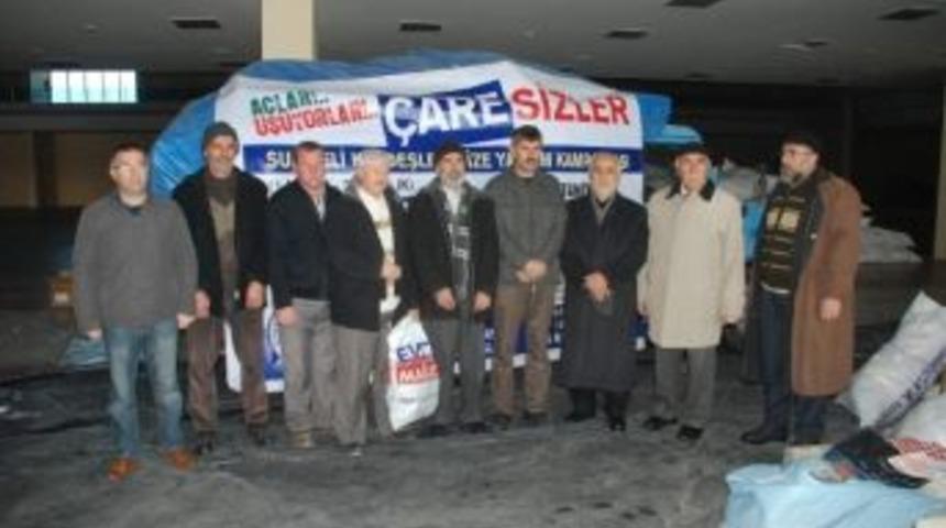 Suriyeli Sığınmacılar Yardım Bekliyor