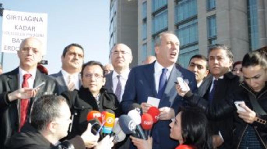 CHP'li İnce: Bakanlar G&ouml;revden Alınmalı