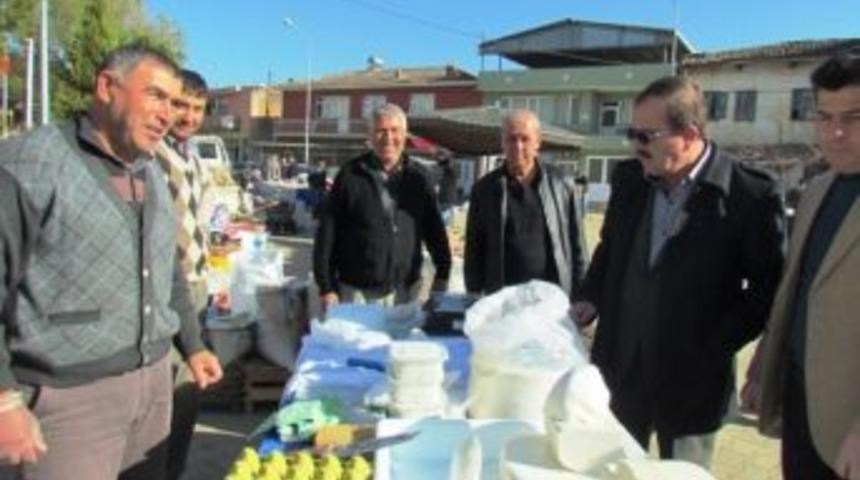 &Ouml;demişli Gıdacıların Başkanı G&ouml;rgen, Esnaf Turunu S&uuml;rd&uuml;r&uuml;yor