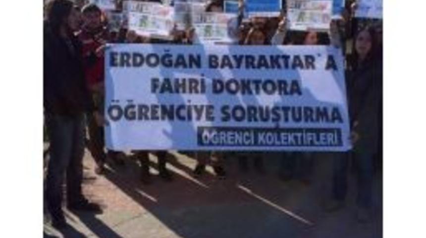 Kocaeli &Uuml;niversitesinde Soruşturmalar Protesto Edildi