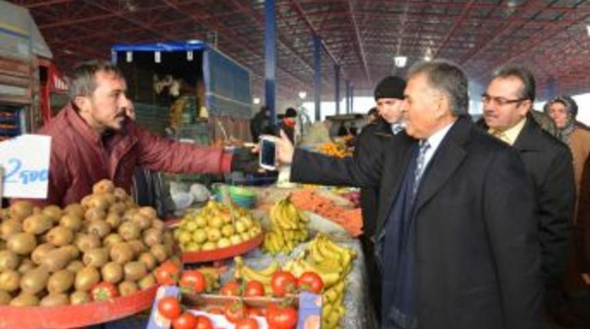 Kapalı Semt Pazarlarına G&uuml;venlik Kamerası