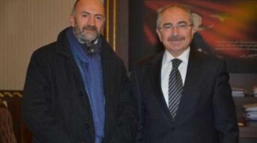 Sanat&ccedil;ı Nalbantoğlu&rsquo;ndan, Vali Yaman&rsquo;a Ziyaret