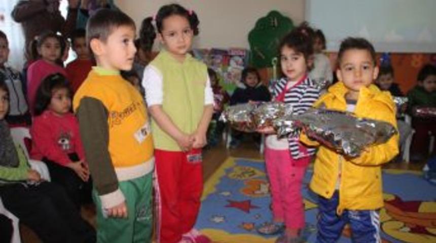 Goncalı Minikler, Kardeş Okulu Ziyaret Etti