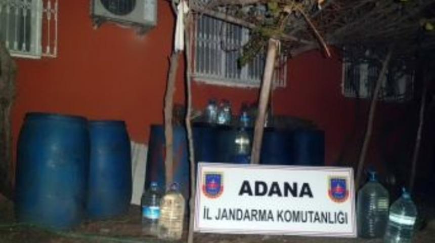 Adana'da Sahte Rakı Operasyonu