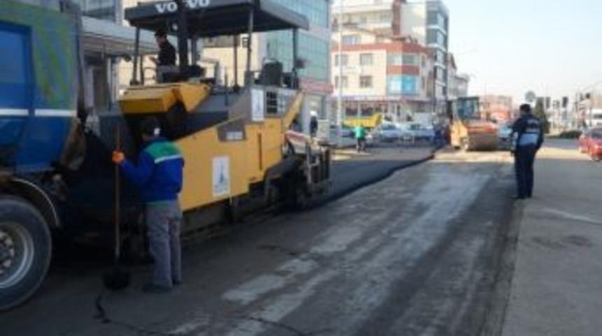 Kartepe'de Ankara Caddesi Asfaltlandı