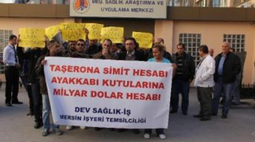 Sendika &Uuml;yelerinden 'asgari &Uuml;cret' Tepkisi