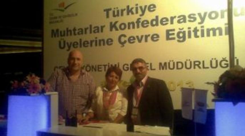 Suşehri Muhtarlar Derneği &Ccedil;evre Eğitim Seminerine Katıldı