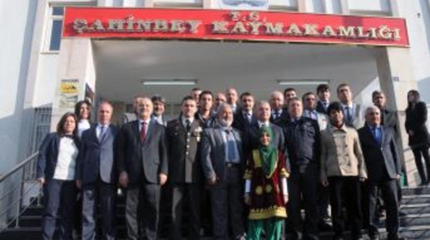 Şahinbey Kaymakam Turan, Afgan Kaymakamı Ağırladı