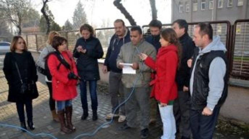 Gazeteciler &Ccedil;orlu'da Kalem Bıraktı