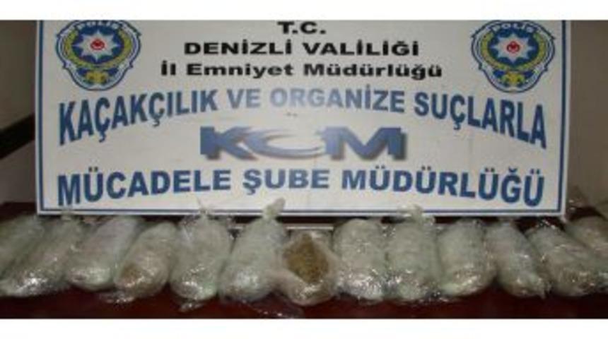 Denizli&rsquo;de 11 Kilo 322 Gram Kubar Esrar Ele Ge&ccedil;irildi