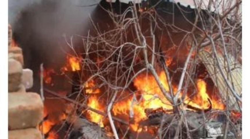 Hurdalık Yangını Korkuttu