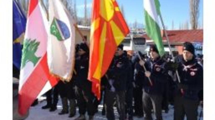 Gaziler K&ouml;y&uuml;nde Sarıkamış Şehitleri Anıldı